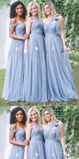 Blue Tulle Bridesmaid Dresses One Shoulder Bridesmaid Dresses Cheap Bridesmaid Dresses Wgy0270 Blue Tulle Bridesmaid Dresses One Shoulder Bridesmaid