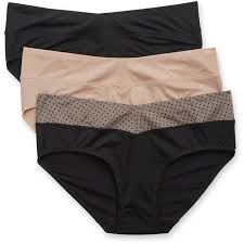 Blissful Benefits By Warners No Muffin Top Hipster Panties 3pk