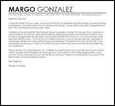 A letter of application which is sometimes called a cover letter is a type of document that you send together with your cv or resume. Cover Letter For Secretary With No Experience April 2021