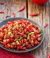 Spicy Sichuan Chicken Spicy Recipes Healthy Snacks Recipes Hot Chicken Recipe