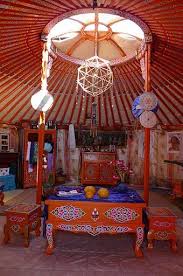 Pin By Opal Moon Henna On Favorite Places Spaces Yurt Interior Decor Yurt
