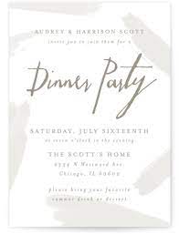 Make custom rsvp cards to go with your invitations! Dinner Party Online Invitations Minted