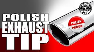 How To Clean And Polish Exhaust Tips Chemical Guys Heavy Metal Polish Youtube
