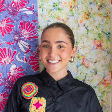 After completing my Design Internship at Anthropologie back in August, 6  months later I am humbled and excited to have one of my painted designs put  into production for a Getaway &