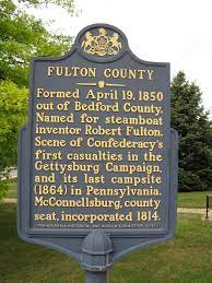 19 Fulton County Pa History Ideas Fulton County Fulton County