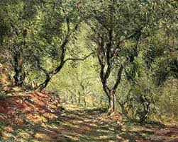 Claude Monet Olivenhain Im Garten Moreno Claude Monet Monet Und Waldmalerei