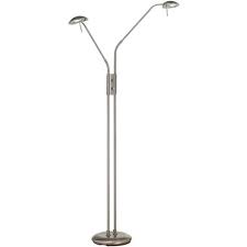 Floor lamps are a great way to bring additional lighting to a room or you can use them to reduce your main light output and create a more relaxing mood/atmosphere. 360 Lighting Modern Pharmacy Floor Lamp Led Brushed Steel Adjustable Arm Swivel Head Dimmer Switch For Living Room Reading Office Target