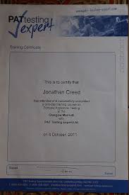 Maybe you would like to learn more about one of these? Pat Testing In The Highlands Qualifications