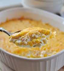 Creamy Cheesy Corn Casserole Holiday Recipes Side Dishes Recipes Food Dishes