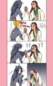 Madara Went Super Saiyan On Hashirama Naruto Shippuden Anime Naruto Funny Naruto Comic