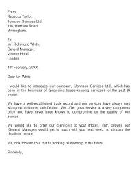 40 Letter Of Introduction Templates Examples Business Letter Template Introduction Letter Business Letter