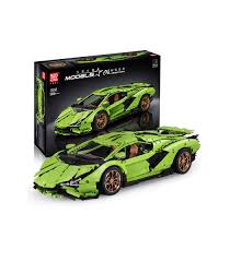 The lamborghini gallardo is a sports car built by the italian automotive manufacturer lamborghini from 2003 to 2013. Mould King 13057 Lamborghini Sian Fkp 37 Green Manual Edition Building Blocks Toy Set Buildingtoystore Com