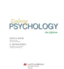 Exploring Psychology 11th Edition Pdf Download Psychology School Study Tips Marketing Slogans