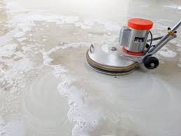 After all, you wouldn't clean the sealed and polished. How To Do Concrete Grinding And Polishing Seal Concrete Floor Diy Polished Concrete Floor Cleaning Concrete Floors