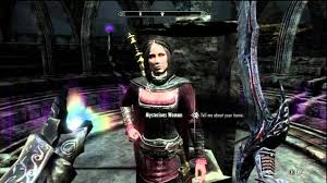The Elder Scrolls V Skyrim Finding The Mysterious Woman At Dimhollow Crypt Serana Youtube