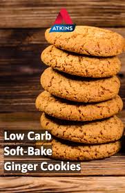 Keto Soft Ginger Cookies Recipe Atkins Recipe Ginger Cookie Recipes Soft Ginger Cookie Recipe Soft Ginger Cookies