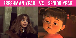 Things That Change From Freshman to Senior Year