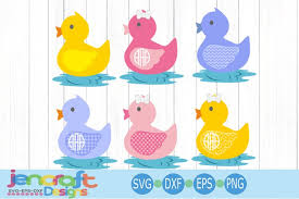Free vector icons in svg, psd, png, eps and icon font. Ducky Svg Rubber Duck Monogram Svg Eps Dxf Spri 199213 Svgs Design Bundles