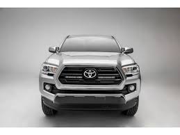 Zroadz Tacoma Two 10 Inch Led Light Bars With Behind Bottom Grille Mounting Brackets Z419611 Kit 18 21 Tacoma Excluding Trd