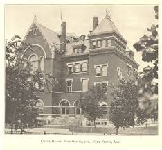 Fort Smith Court House Fort Smith Fort Smith Arkansas Old Fort