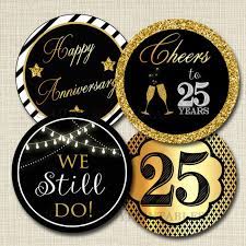 Well you're in luck, because here they come. 25th Anniversary Cupcake Toppers Printable Cheers To Twenty Etsy Cupcake Toppers Printable 50th Birthday Cupcakes 60th Birthday Cupcakes