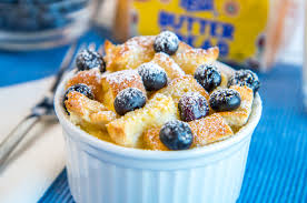 Blueberry And Lemon Curd Bread Pudding Martins Famous Pastry Shoppe