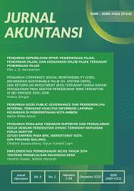 We did not find results for: Pengaruh Good Public Governance Dan Pengendalian Internal Terhadap Kualitas Informasi Laporan Keuangan Di Pemerintahan Kota Ambon Jurnal Akuntansi