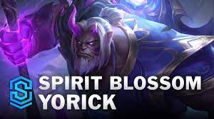 Spirit Blossom Yorick Skin Spotlight - League of Legends - YouTube