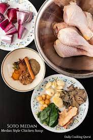 Soto Medan Medan Style Chicken Soup Recipe Cooking Recipes Cooking Recipes