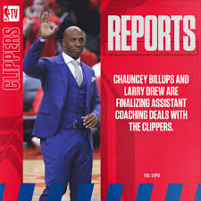 Billups, who earned most valuable player honors of the 2004 nba finals as detroit's clutch. Nba Tv Chauncey Billups And Larry Drew Will Join Ty Lue S Staff With The Clippers As Assistant Coaches Facebook