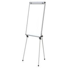 Pragati Systems Flip Chart Stand With 2x3 Feet Prima Regular Magnetic Whiteboard Presentation Easel Fcs6090 04_prmwb_gry Cool Grey