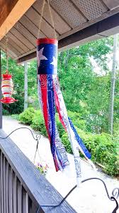 Kellie from pins+needles kits shows you how to make the fat quarter gypsy pattern fat quarter windsock. Diy 4th Of July Windsock Craft