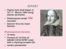 Specifically, in sonnet #18 william shakespeare uses metaphors, imagery, allegory, and comparison to show the main ideas of love, time, and true beauty. Sonnet 18 Shall I Compare Thee To A