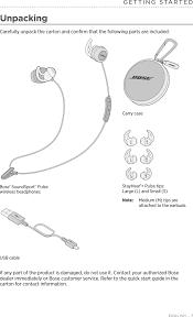 Press and hold the bluetooth icon. Af1 Wireless Headset User Manual Bose