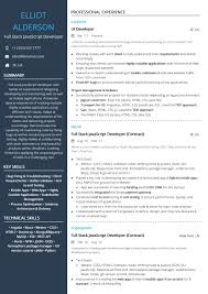 If you've been working for a few years and have a few solid positions to show, put your education after your sas developer experience. Technology Resume Examples Resume Samples 2020