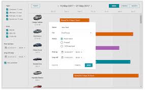 new demo car rental calendar javascript php