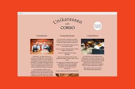 Unikatessen Am Corso Fonts In Use In 2020 Delicatessen Deli