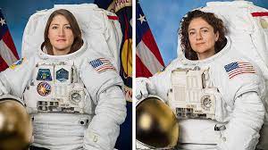 It's the 241st spacewalk in support of the space station assembly. Nasa Moves Up 1st All Female Spacewalk To This Week Space