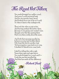 I shall be telling this with a sigh somewhere ages and ages hence: The Road Not Taken Robert Frost Poem Digital Art By Flo Karp