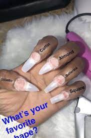 Pinterest Haleyyxoo Ballerina Style Nails Acrylic Nail Shapes Cute Acrylic Nails