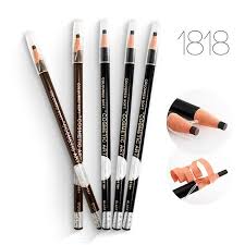6 Pcs The Best Colored Soft Cosmetic Art Eyebrow Pencil Easy Draw Waterproof