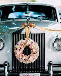 Formal Car Wedding Decorations Wedding Getaway Car Wedding Car Decorations Wedding Car