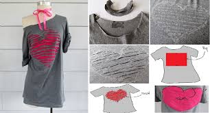 There are some more literal interpretations of this. 33 New Diy T Shirts Re Design Ideas By Cutting Painting Topofstyle Blog