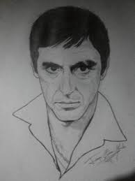 Scarface Tony Montana (Al Pacino)- Traditional Art by Joseneitor77