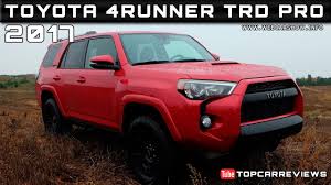 The toyota 4runner was already an impressively powerful and capable suv, but it's about to get even more impressive for the 2017 model year. 2017 Toyota 4runner Trd Pro Review Rendered Price Specs Release Date Youtube