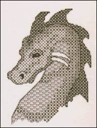 Handmade counted cross stitch kits dragon and rose embroidery pattern dmc cotton thread home room decor (dragon and rose). Cross Stitch Patterns Fantasy