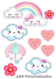 Topper Chuva De Bencao Png Em 2020 Decoracao Chuva De Amor Decoracao Chuva De Bencaos Bolos De Aniversario Da Sereia