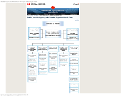 Public Health Agency Of Canada Organizational Chart