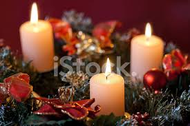 Advent Wreath With Burning Candles For The Pre Christmas Time Stock Photos Freeimages Com