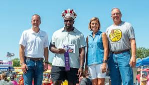 Rashawn Parker's "Picanha Steaks" earns championship crown at the 57th  annual Iowa Farm Bureau Cookout Contest at the State Fair